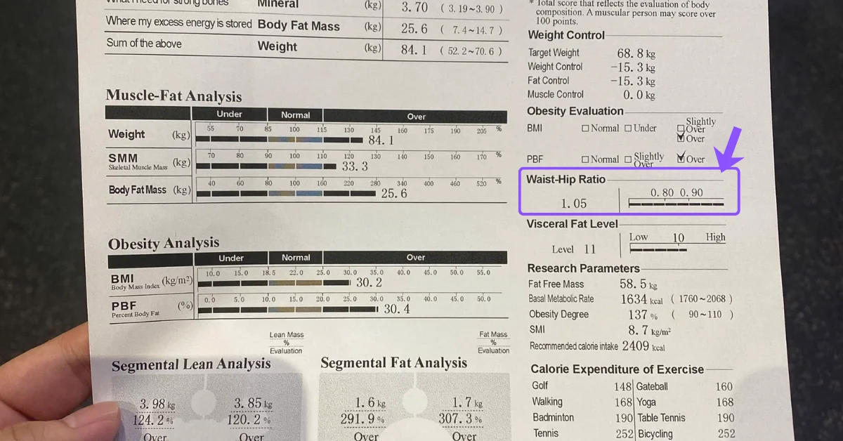 Waist-Hip Ratio (WHR)